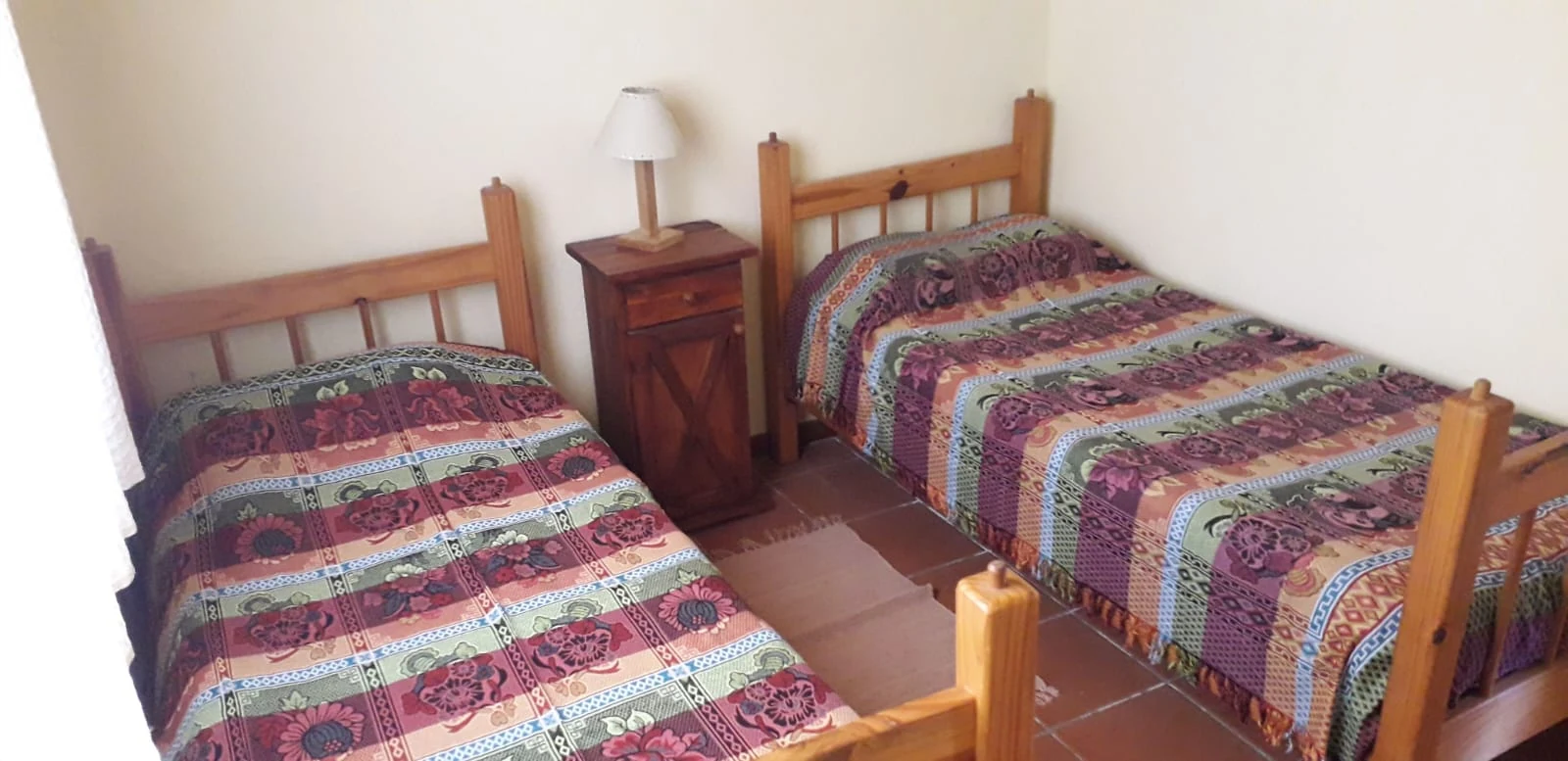 Otra vista de un dormitorio de la cabaña